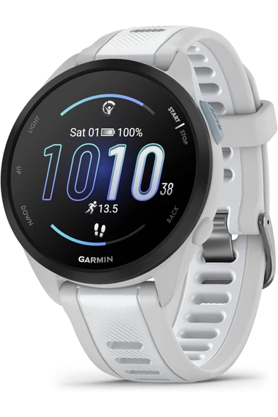 Garmin Forerunner 165 Music Hafif GPS Akıllı Saat Koşu İçin 1.2 İnç Amoled Dokunmatik Ekran Saat