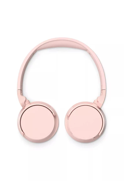 Philips Tah4209 Kablosuz Kulak Üstü Kulaklık Dinamik Bas, Bluetooth, Net Arama, 55 Saat Kullanım -pembe - 2