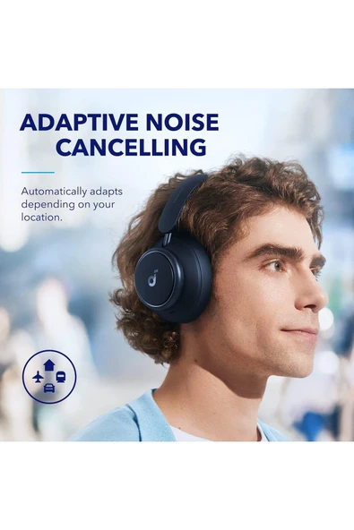 Soundcore Anker Space Q45 Aktif Gürültü Engelleyici Kulaklık, Gürültüyü%98’e Kadar Azaltır, 50 Saat - 4