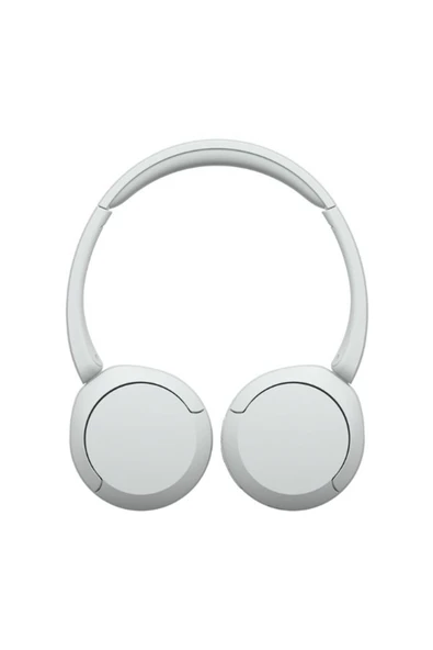 Sony WH-CH520 Kablosuz Kulaklıklar | 50 Saat Pil Ömrü ve Hızlı Şarj | DSEE Teknolojisi | Beyaz