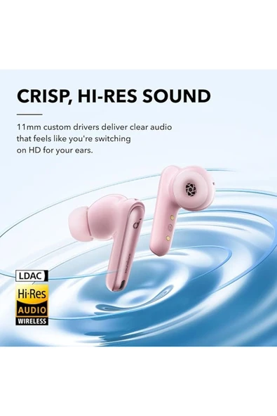 Orqinel Soundcore Liberty 4 NC Bluetooth Kulaklık, Pastel Pembe, uniq - 4