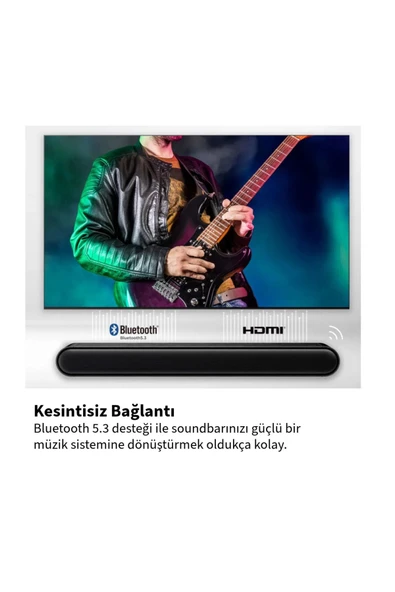 TCL 3.1 Kanal 240w Subwooferlı Soundbar Siyah - 8