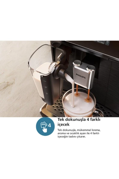 Philips Philips Emniyet Sistemli 2300 Serisi Tam Otomatik Espresso  Makinesi - 2