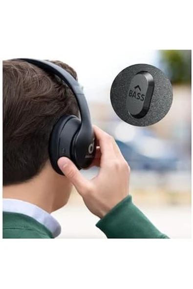 Soundcore Anker Soundcore Life Q10i Kablosuz Bluetooth 5.0 Kulaklık - 60 Saate Varan Çalma Süresi - Siyah - A3 - 3