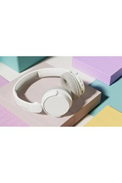 Philips TAH3209WT Beyaz Kulak Üstü Bluetooth Kulaklık - 6