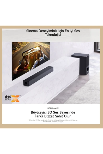 LG DTS Digital Surround 4.1 Kanal 600 W Soundbar - 6