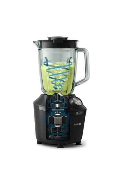 Philips Hr2291/41 600 W Siyah Smoothie Blender - 3