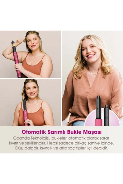 Shark FlexStyle 5-in-1 Saç Kurutma & Şekillendime Sistemi - Malibu Pink - 3