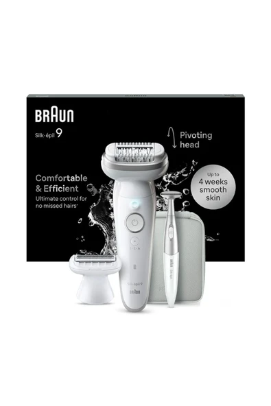 Braun Silk-Epil 9 9-241 Epilasyon Cihazı (Islak ve Kuru)