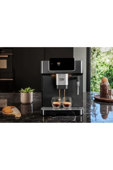 Beko CaffeExperto Bean-Cup Kahve Espresso Makinesi 19 Bar, 5 Ön Ayar seçeneği, 2L Tank - CEG7302B - 7