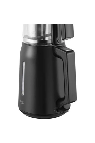 Beko Bkk 2221 C 1650 Watt Siyah Cam Demlikli Çay Makinesi 1-2 L - 3