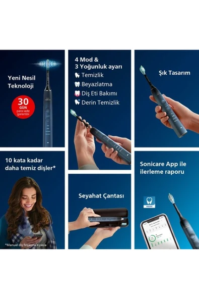 Philips Sonicare Hx9911/88 Diamond Clean Special Edition Şarjlı Diş Fırçası - 2