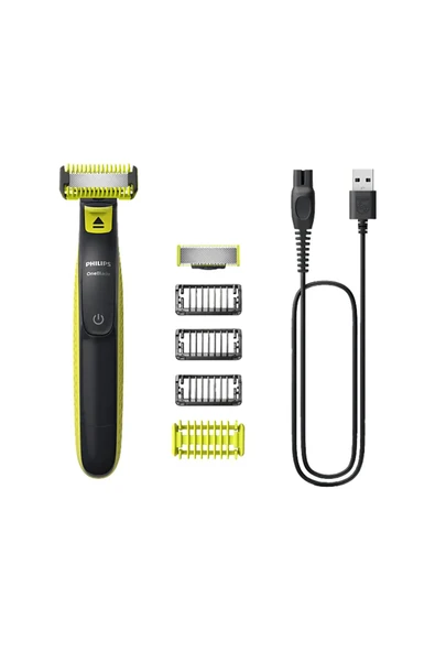 Philips QP2824/10 Oneblade Yüz ve Vücut Şekilendirici Lime Yeşili / Siyah