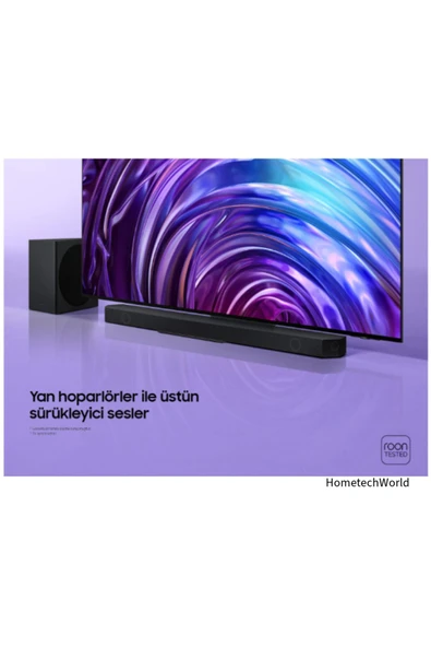 Samsung 2024 yılı Gerçek 5.1.2 Kanallı ses Q-Symphony Soundbar - 5