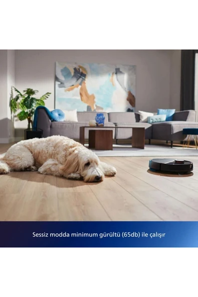 Philips XU7000/02 HomeRun 7000 Serisi Aqua Islak ve Kuru Temizlik Robotu - 7