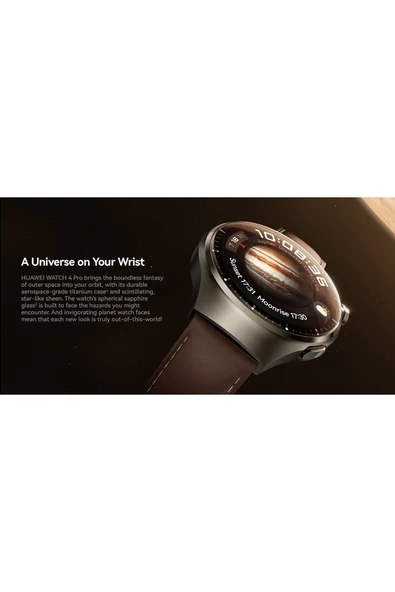 Huawei Watch 4 Pro Smartwatch,  Compatible with Andriod & iOS, Titanium - 4