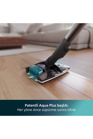 Philips Aqua Plus 8000 Serisi XC8057/01 Islak Kuru Şarjlı Dikey Süpürge - 2