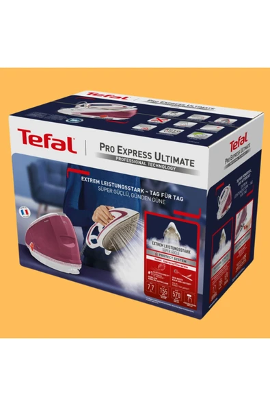 TEFAL Pro Express Ultimate Smart Steam Gv9620 Buhar Kazanlı Ütü Gv9620 - 5