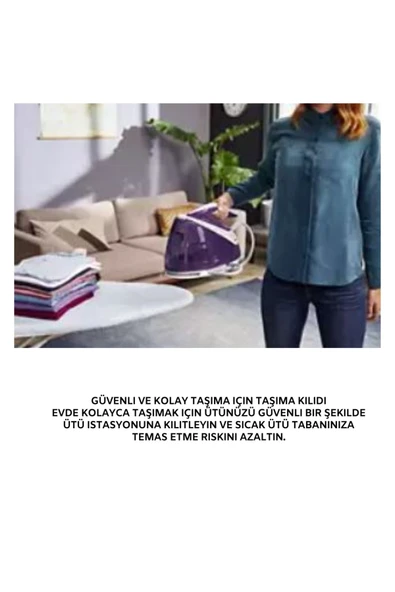 Philips PerfectCare Compact Plus Buhar kazanlı ütü - 4