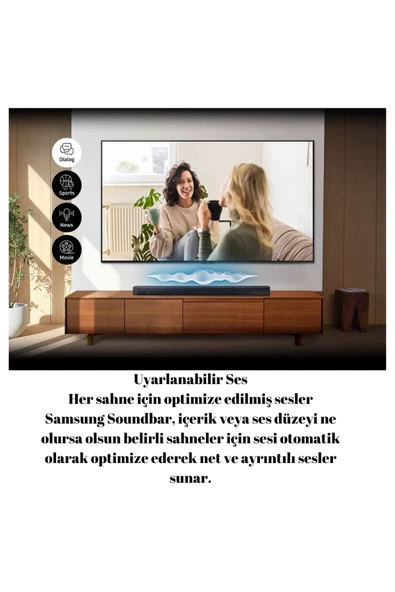 Samsung Hw-q600c Soundbar Ev Sinema Sistemi 3.1.2 Kanal,bluetooth,hdmı-siyah - 2