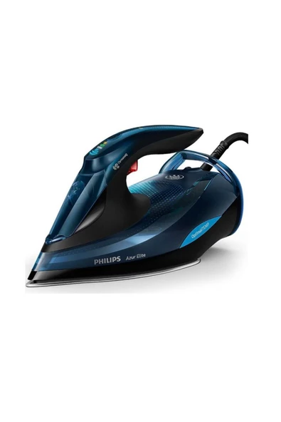 Philips Plancha de vapor con tecnología OptimalTEMP GC5034/20 Buharlı Ütü, Plastik, Siyah/Mavi - 2