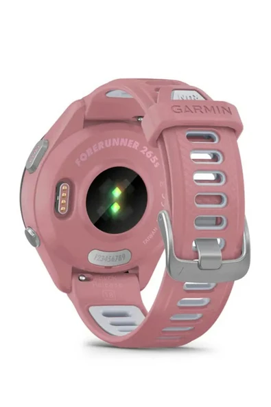 Garmin Forerunner 265S Pembe Gri Silikon Kayış Akıllı Saat - 5