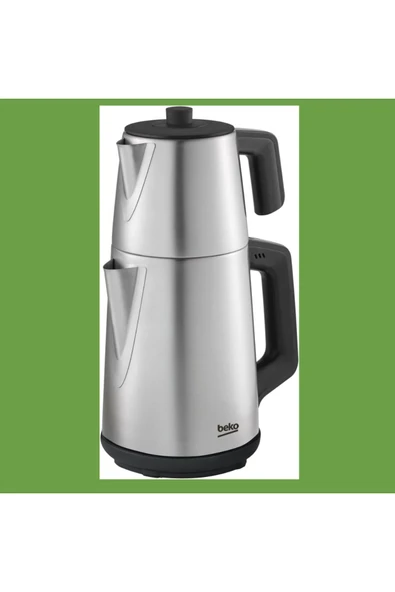 Beko 1650 W Gücünde Su ısıtıcı kapasitesi 1.7 Litre demlik kapasitesi 0.7litre Çay Makinesi - 6