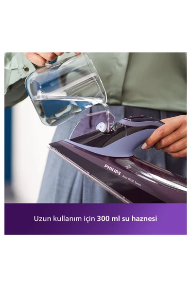 Philips Azur Dst8021/30 3000 W Buharlı Ütü - 6