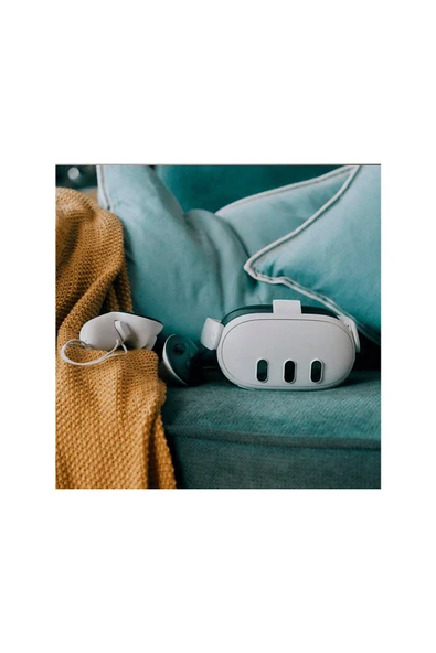 META Quest 3 512GB Sanal Gerçeklik Gözlüğü Beyaz - 4