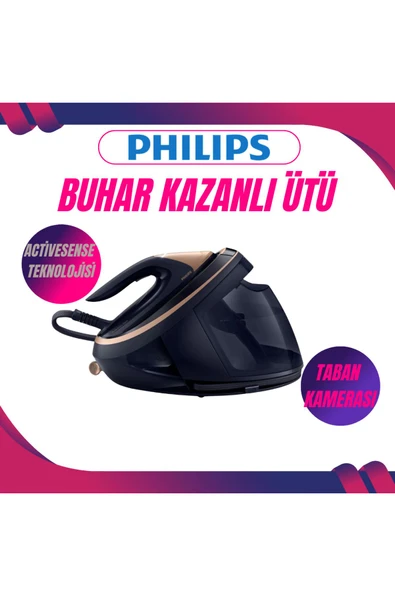 Philips Buhar Kazanlı Ütü+ Ütü Masası