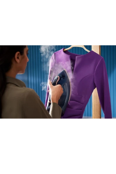 Philips Azur 8000 Serisi Buharlı Ütü DST8050/20 - Arnica Sofa Rose Dikey Şarjlı Süpürge 2'li Avantaj Set - 5