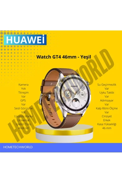 Huawei Watch GT4 46mm - Kahverengi