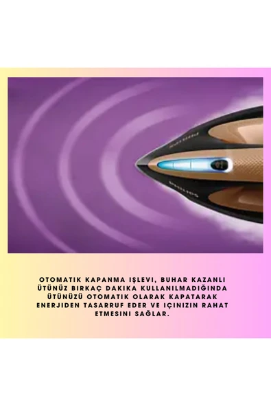 Philips Gc9682/80 Perfectcare Elite Plus Buhar Kazanlı Ütü - 6