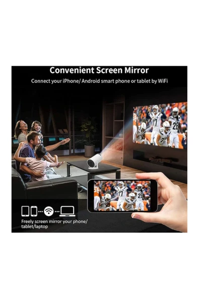 idragon İdragon Pro 200 ANSI Lümen Android 12 Akıllı Projeksiyon Cihazı - 7