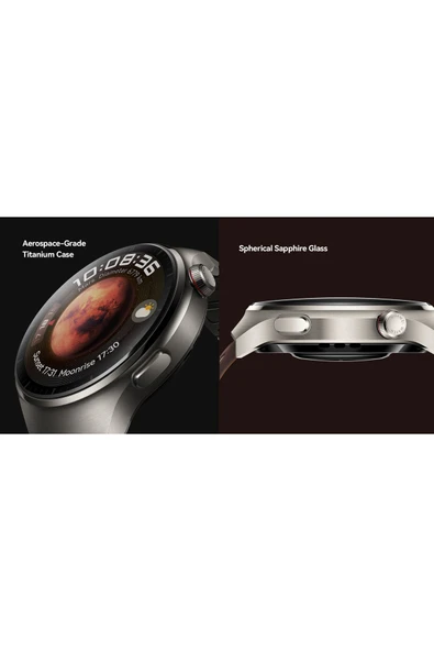 Huawei Watch 4 Pro Smartwatch, Spherical Sapphire Glass, Compatible with Andriod & iOS, Brown - 5