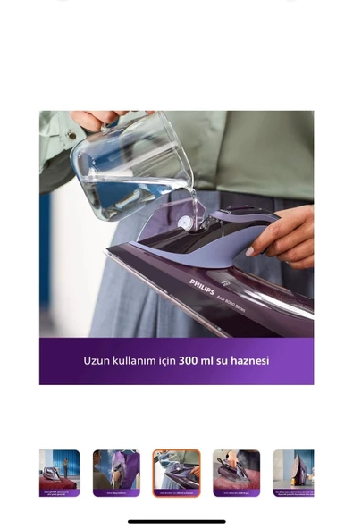 Philips Azur 8000 Serisi Buharlı Ütü Dst8021/30 - 3
