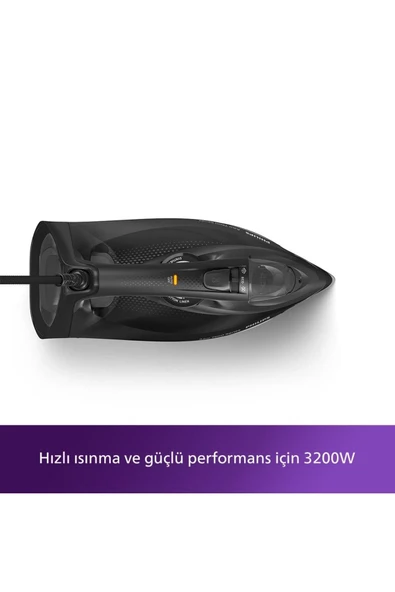 Philips 7500 Serisi Siyah Azur Dst7511/80 Buharlı Ütü 3200w Üstün Performans - 2