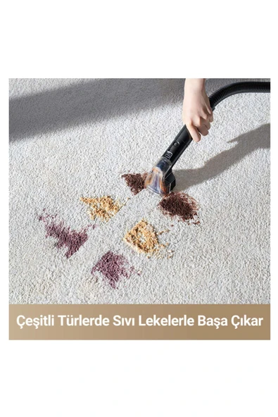 Dreame N10 Taşınabilir  Uyumlu Halı Yıkama Makinesi Siyah - 6