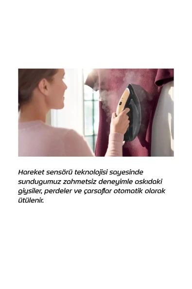 Philips Philips Ultra güçlü Buhar Kazanlı Ütü Siyah 2700w+ütü masası Hediye - 5