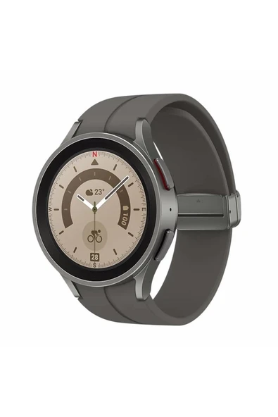 Samsung Galaxy Watch5 Pro Sm-r920nztatur 45mm Gri Akıllı Saat - 5