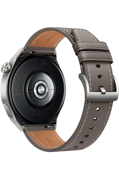 Huawei Watch Gt3 Pro 46 Mm Gps Sesli Görüşme Titanium Kasa Deri Android Ios Iphone Uyumlu Akıllı Saat - 4