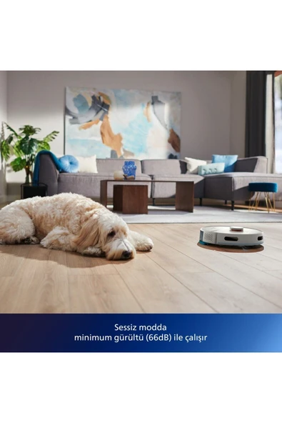 Philips Xu2000/21 Islak Kuru Moplu Robot Süpürge Lds Radar Navigasyon/homerun Uyumlu - 5