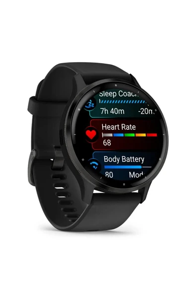 Garmin Venu 3 Slate | Siyah Kayışlı - 3