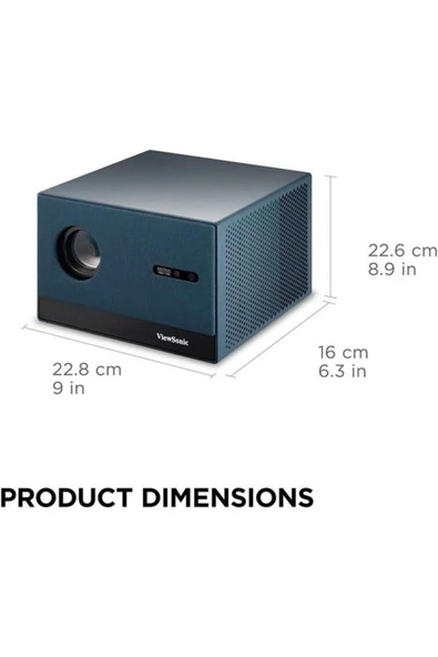 ViewSonic WIEWSONIC 630ansilümen LX60HD 1920X1080 Kablosuz LED Projeksiyon - 3