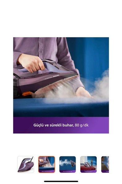 Philips Azur 8000 Serisi Buharlı Ütü Dst8021/30 - 7