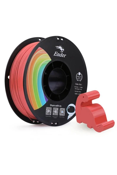 Creality Ender PLA+ Kırmızı Filament 1.75mm 1Kg