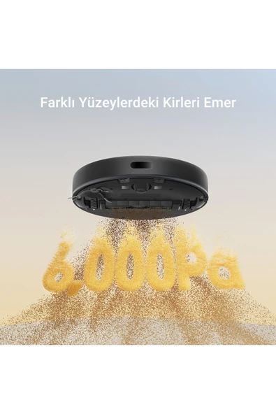 Dreame D9 Max Gen 2 Robot Süpürge Siyah, 6.000Pa Emiş Gücü - 2