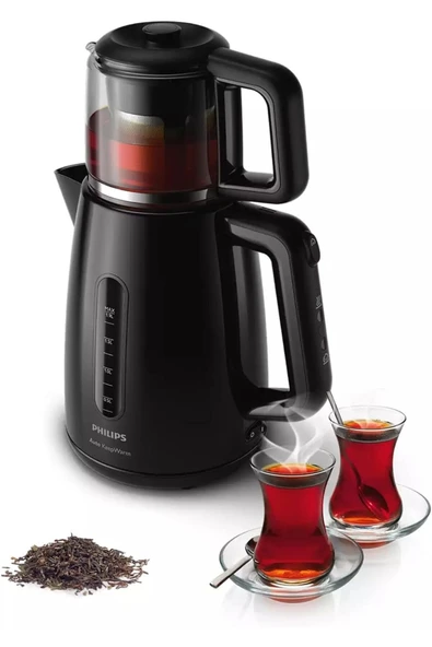 Philips NEW  HD7301/00  Daily Collection Çay Makinesi, 1.9 L Kapasite, 360º Döner Taban, Kablo Sarıcı, Siyah - 5