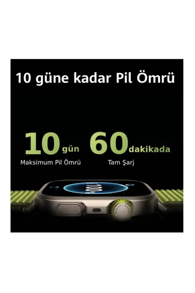 Huawei Akıllı saat yeni (Watch Fit 4 Pro) Türkiye Garantili-Yeşil - 7