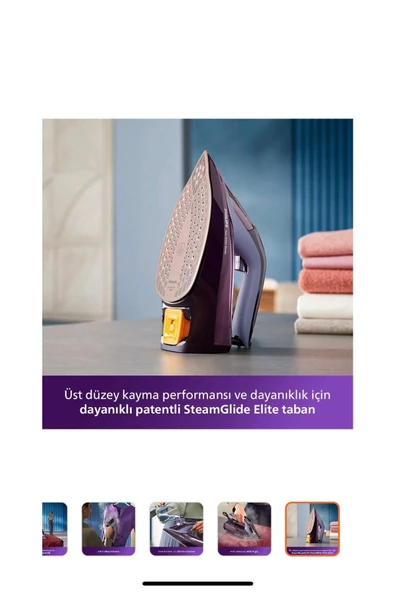 Philips Azur 8000 Serisi Buharlı Ütü Dst8021/30 - 5